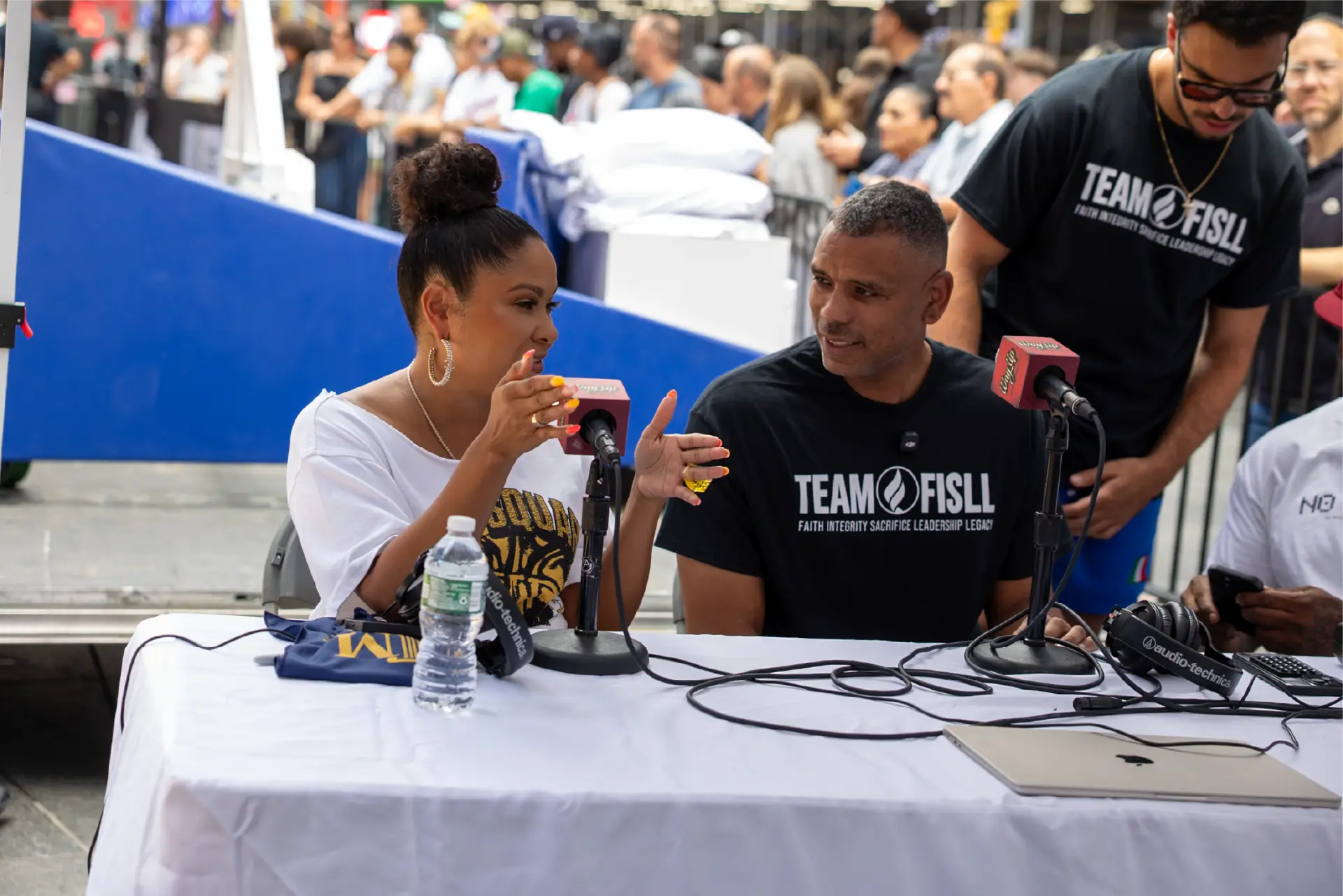 Allan Houston in a live interview